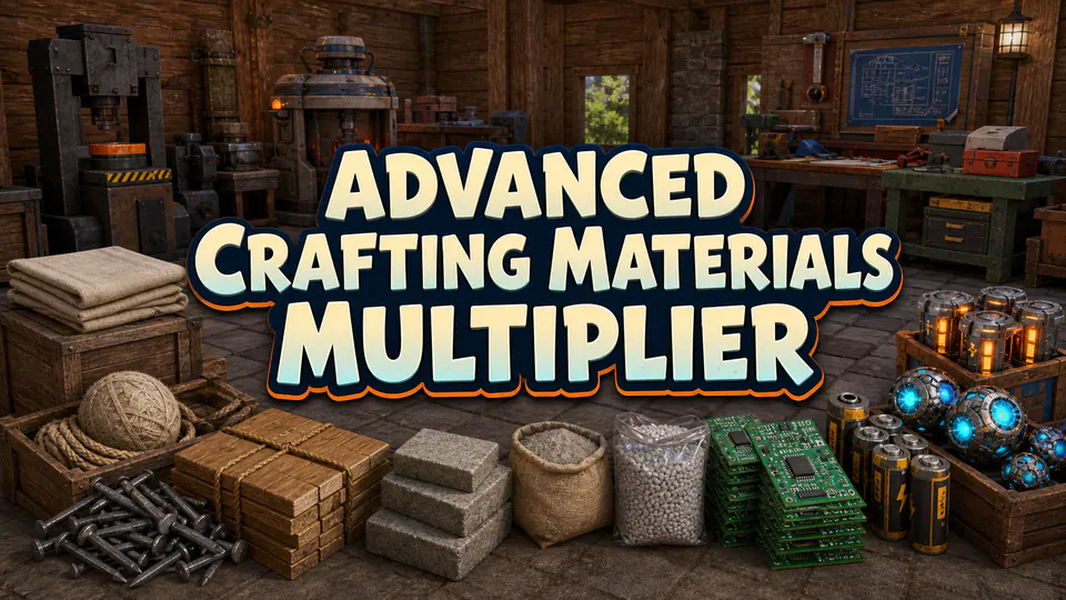 Advanced Crafting Materials Multiplier · PalMods