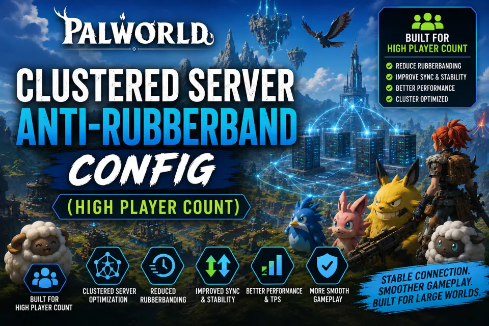 Clustered Server Anti-Rubberband Config · PalMods