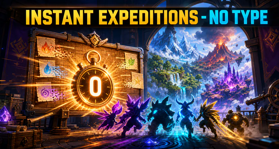 Instant Expeditions w/ No Types · PalMods